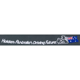 Holden Commodore Decal - HOLDEN AUSTRALIA'S DRIVING FUTURE - VB VC VH VK VL