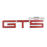 Holden Grille Badge - GTS - RED HT Monaro  grill  emblem  