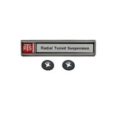 Holden Badge - RTS - HZ Dash Premier Statesman (pin-on) Radial Tuned Suspension