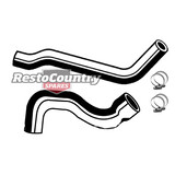 Ford Service UPPER +LOWER Radiator Hose+Clamp Kit 6Cyl XD XE XF WITH A/C 3.3 4.1