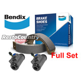 Holden REAR BENDIX Drum Brake Shoe +Wheel Cylinder Set NEW EJ EH Sed Wag Ute Suit Drum/Drum