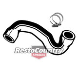 Ford LOWER Radiator Hose + Clamps ZF ZG 6Cyl 4.1 NON A/C Fairlane 250 service