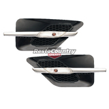 Holden Commodore VZ SS Side Indicator Fender / Guard Vent Insert Set