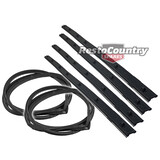 Ford Front Door Seal + Weather Belt Kit XM XP Coupe Left + Right rubber weather