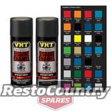 VHT High Temperature Spray Paint ENGINE ENAMEL SATIN BLACK x2 starter diff