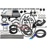 Holden Panel Van Body Rubber Kit HJ HX HZ BLACK Pinchweld