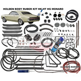 Holden Body Rubber Kit HK HT HG Monaro Maroon Pinchweld coupe weather seal
