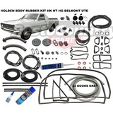 Holden Body Rubber Kit HK HT HG UTE Belmont GREY Pinchweld