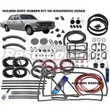 Holden Body Rubber Kit HK Kingswood SEDAN MAROON Pinchweld