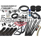 Holden Complete Body Rubber Kit HQ WAGON CHAMOIS Pinchweld
