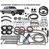 Holden Body Rubber Kit HT HG Kingswood SEDAN GREY Pinchweld