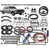 Holden Body Rubber Kit HT HG Kingswood SEDAN MAROON Pinchweld