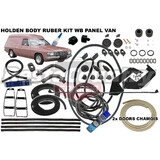 Holden PANEL VAN Body Rubber Kit WB CHAMOIS Pinchweld