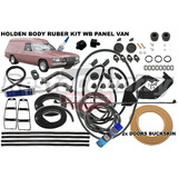 Holden PANEL VAN Body Rubber Kit WB BUCKSKIN Pinchweld