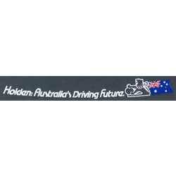 Holden Commodore Decal - HOLDEN AUSTRALIA'S DRIVING FUTURE - VB VC VH VK VL