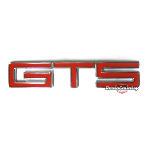 Holden Badge RED - GTS - Monaro Guard + Boot HK HT fender