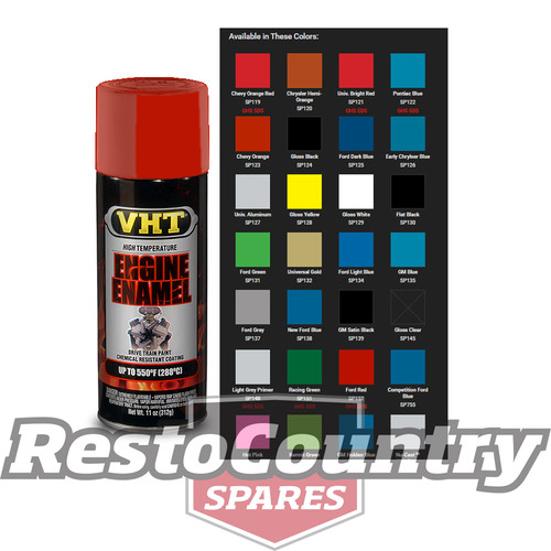 VHT High Temperature Spray Paint ENGINE ENAMEL CHRYSLER RED starter diff