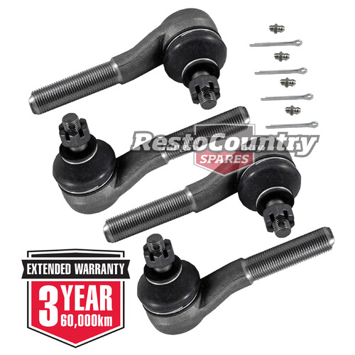 Ford Tie Rod End Kit INNER + OUTER x4 XM XP 2/64-9/66 Falcon steering 