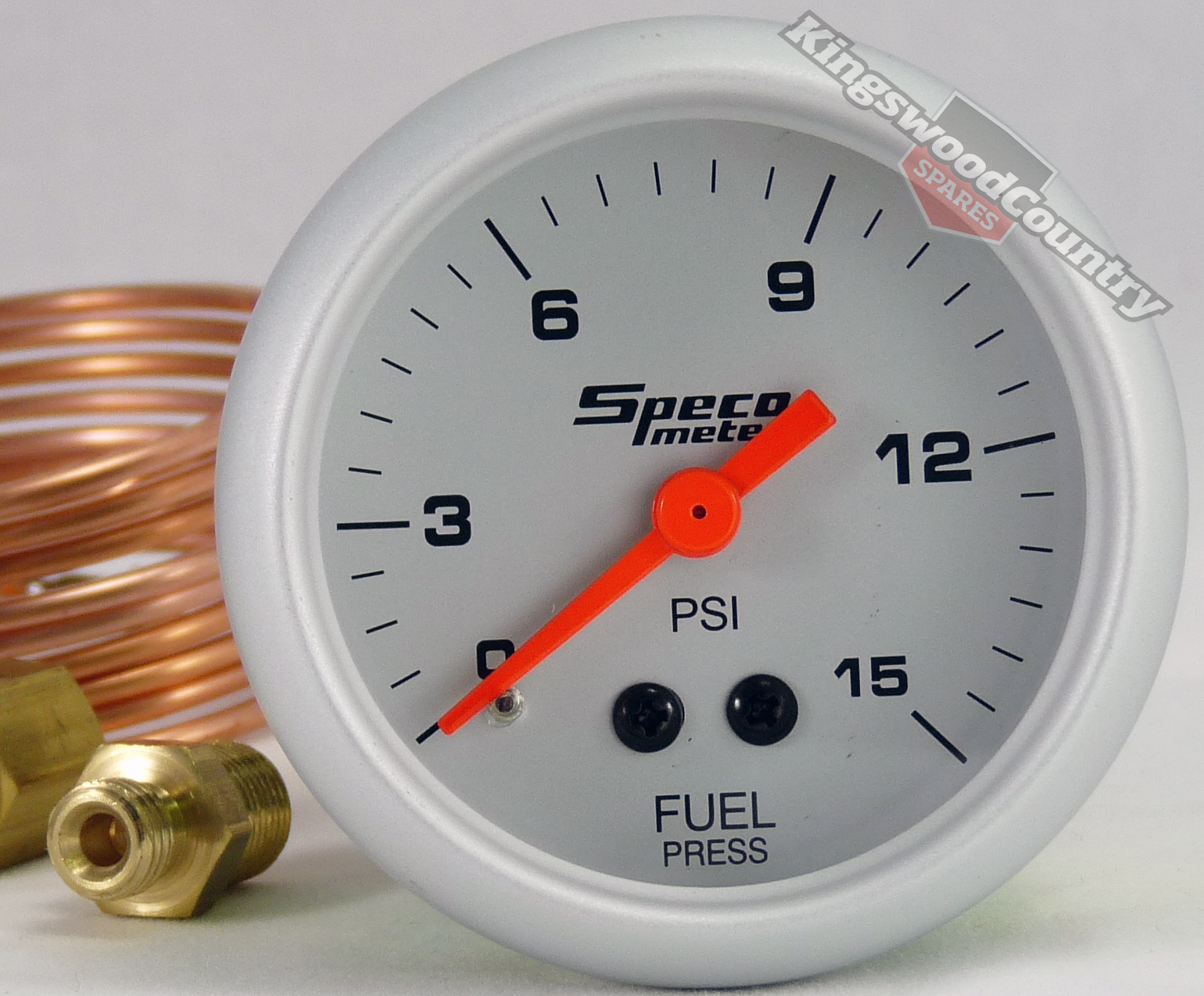 Speco 2" Mechanical Fuel Pressure Gauge 0 - 15 PSI NEW Universal