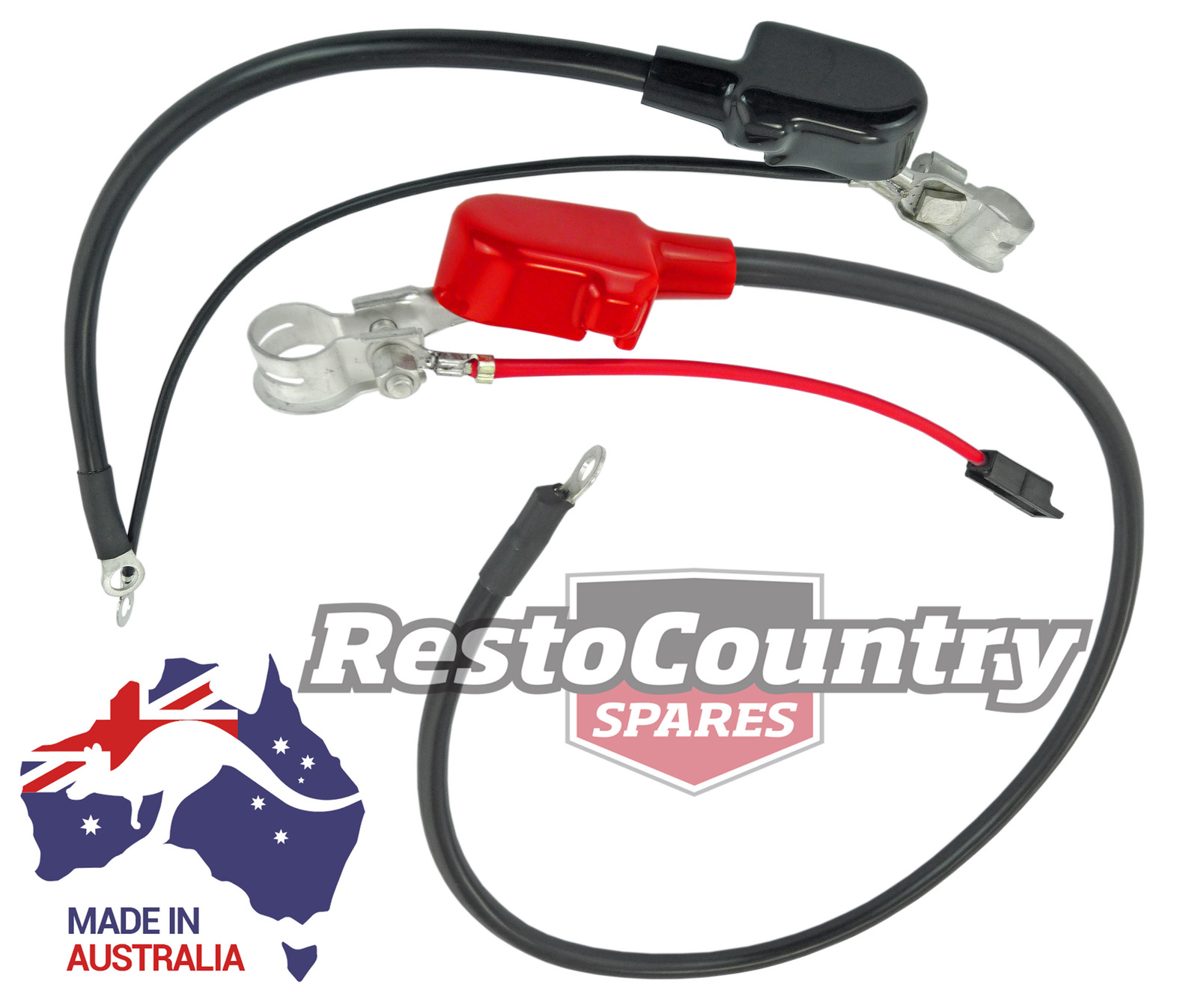 suit HQ HOLDEN SPRING RING BATTERY CABLES 253 & 308 GTS SANDMAN SS 1 pair 