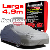 Autotecnica Stormguard Car Cover Large 4.91M Fully Waterproof UV Protect 1/186 