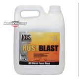 KBS Rust Blast 4 Litre Rust Remover Removal RustBlast Corrosion Prevention four