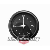 Speco 2 inch Black Analog Clock - 12 Volt Gauge NO LOGO instrument time 