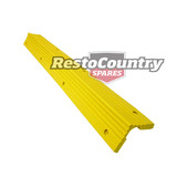 Natural Rubber Pillar Corner Safety Pad / Guard YELLOW 1 Mtr High Quality bump