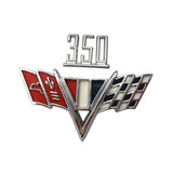 Holden HK HT HG HQ - 350 - Badge +Flags +Clips Chev V8 Sedan Wag Ute Van Monaro 
