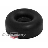 Moulded Rubber Mounting Foot Buffer 60mm Pre Drilled Furniture Table Truck Wall