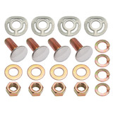 Ford Bumper Bar Bolt Kit XA XB XC ZF ZG ZH FRONT + WAVE washers Resto Country
