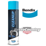 Bendix Cleanup Brake Parts Cleaner 400gm Spray Can wheel clean workshop tool