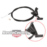 Ford Bonnet Release Cable + Fitting Bracket CONCOURSE Quality XA XB ZF ZG hood open