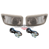 Ford Front Indicator Assembly + Lens Pair XP turn signal 