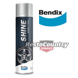 Bendix Tyre Shine 400gm Spray Can wheel tire mudflap bumper trim