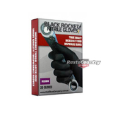 Black Rocket Nitrile Disposable Protective Gloves MEDIUM 20pk