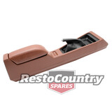 Holden Dark Brown MANUAL Console inc Armrest NEW HJ HX HZ WB GTS SS Monaro Coupe