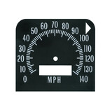Holden HQ Speedo Face Decal 140 MPH miles per hour sticker dash