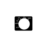 Ford Ignition Switch Decal Acc/ Lock/Off/ On/ Start XA XB ZF ZG sticker 