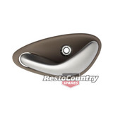 Holden Commodore NEW Inner Door Handle LEFT Rear VT VX VY VZ WH WL REED - Satin