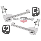 Ford FRONT Chrome Outer Door Handle PAIR Left + Right XR XT XW XY ZA ZB ZC ZD