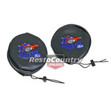 Ford 'Super Roo' Driving Light Cover Pair x2 XW XY GT spot fog Resto Country 