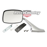 Holden Door Mirror + Stalk + Fitting Kit RIGHT HQ HJ HX HZ WB Torana LH LX UC