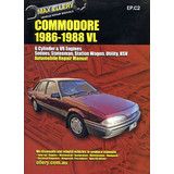Holden Commodore VL Workshop Repair Manual 1986 - 1988  book shop