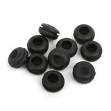 Universal Grommet Kit Blind Centre Flange 12.7mm OD 9.5mm ID 10pcs rubber plug