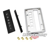 Ford Auto Console Cover Repair Kit Bezel + Indicator Dial XW XY ZC ZD T-Bar