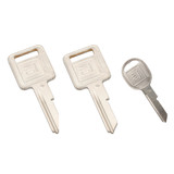 Holden Blank Keys Kit x3 - GM - HQ HJ HX Torana LJ LH LX key door