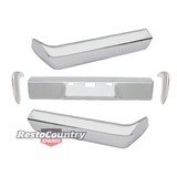 Holden Front Bumper Bar + Overriders Kit EJ EH 5pce NEW Triple Chrome Plated 
