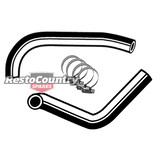 Holden Commodore Service Radiator Hose Upper +Lower +Clamps VB VC 173 202 NO A/C
