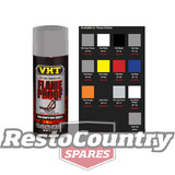 VHT High Temperature Spray Paint FLAMEPROOF FLAT GREY engine gray flame proof